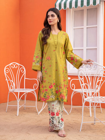 S26-367 2PC Lawn Printed Shirt With Trouser