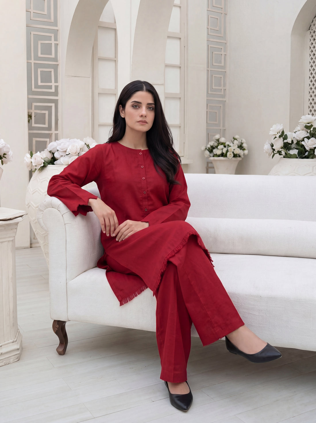 S26-131 2PC LAWN DRESS