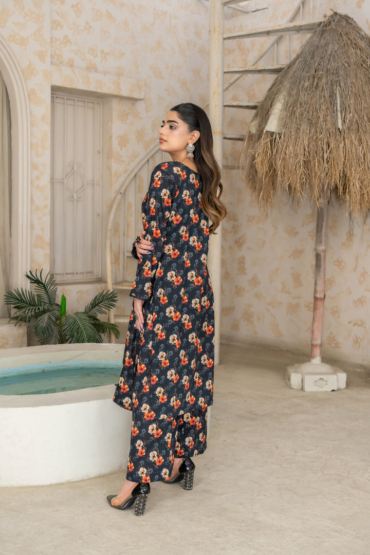 SS25-312 2PC Lawn Printed Kurta With Trouser