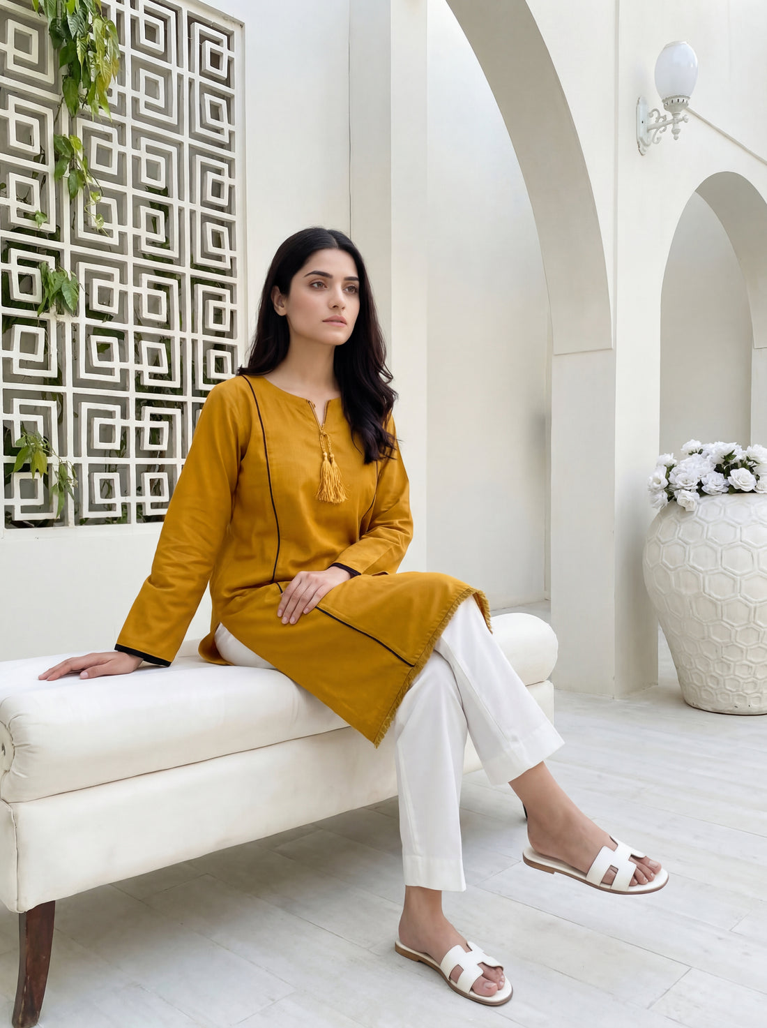 S26-126 2PC LAWN DRESS