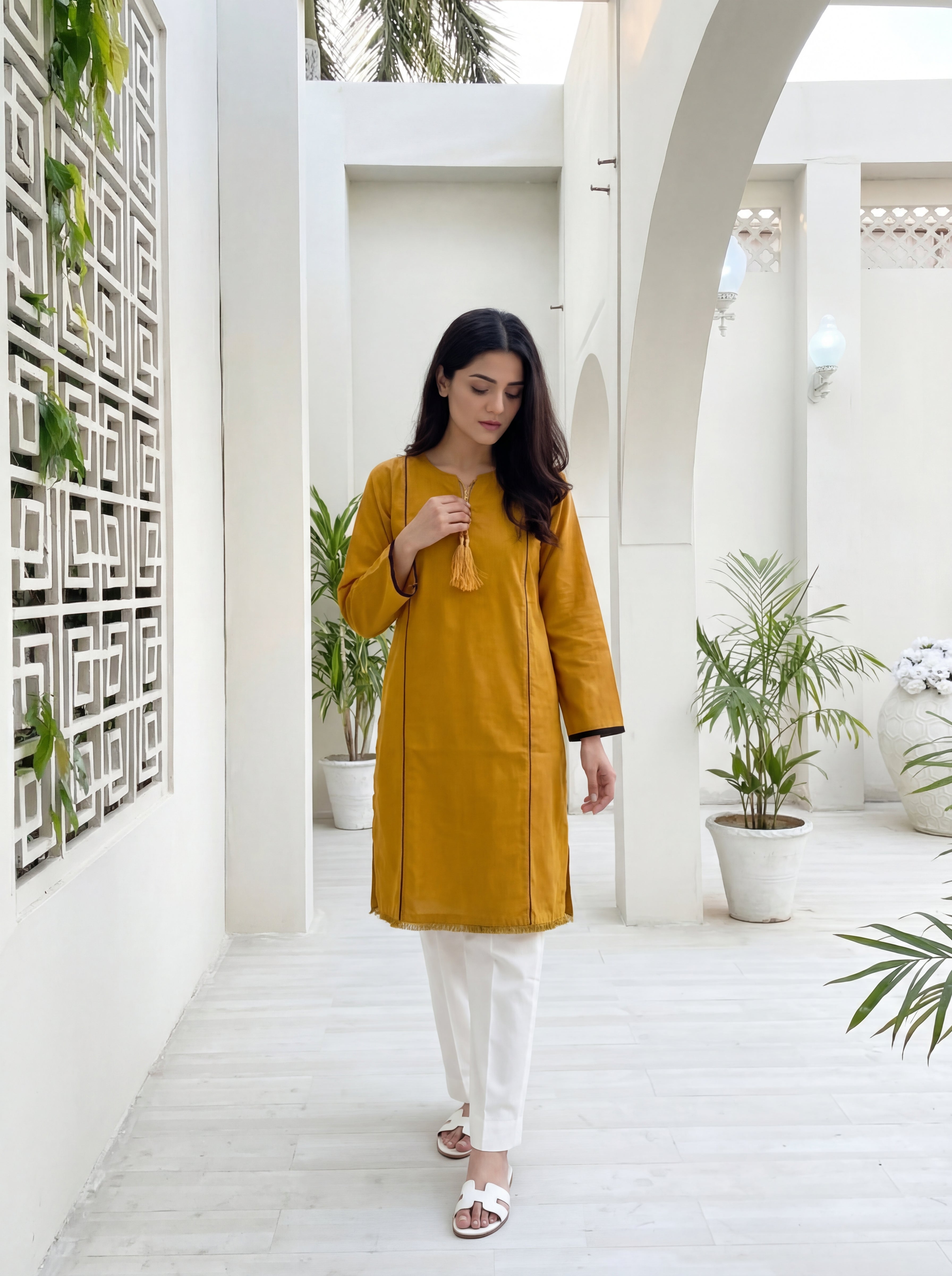 S26-126 2PC LAWN DRESS