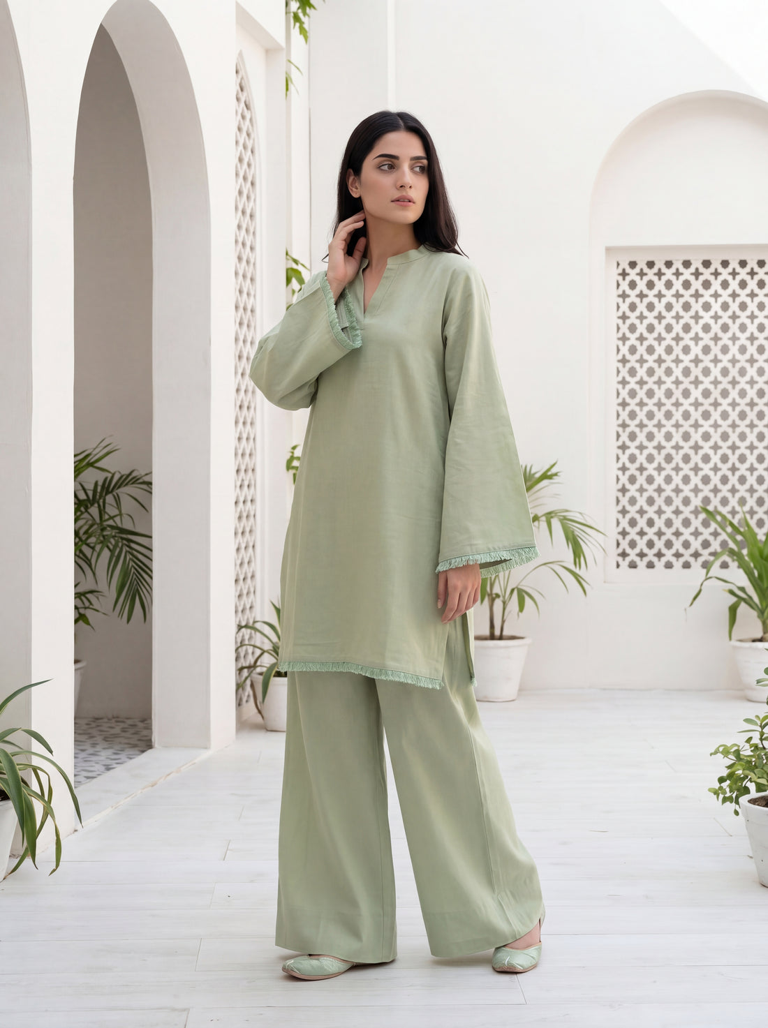 S26-127 2PC LAWN DRESS