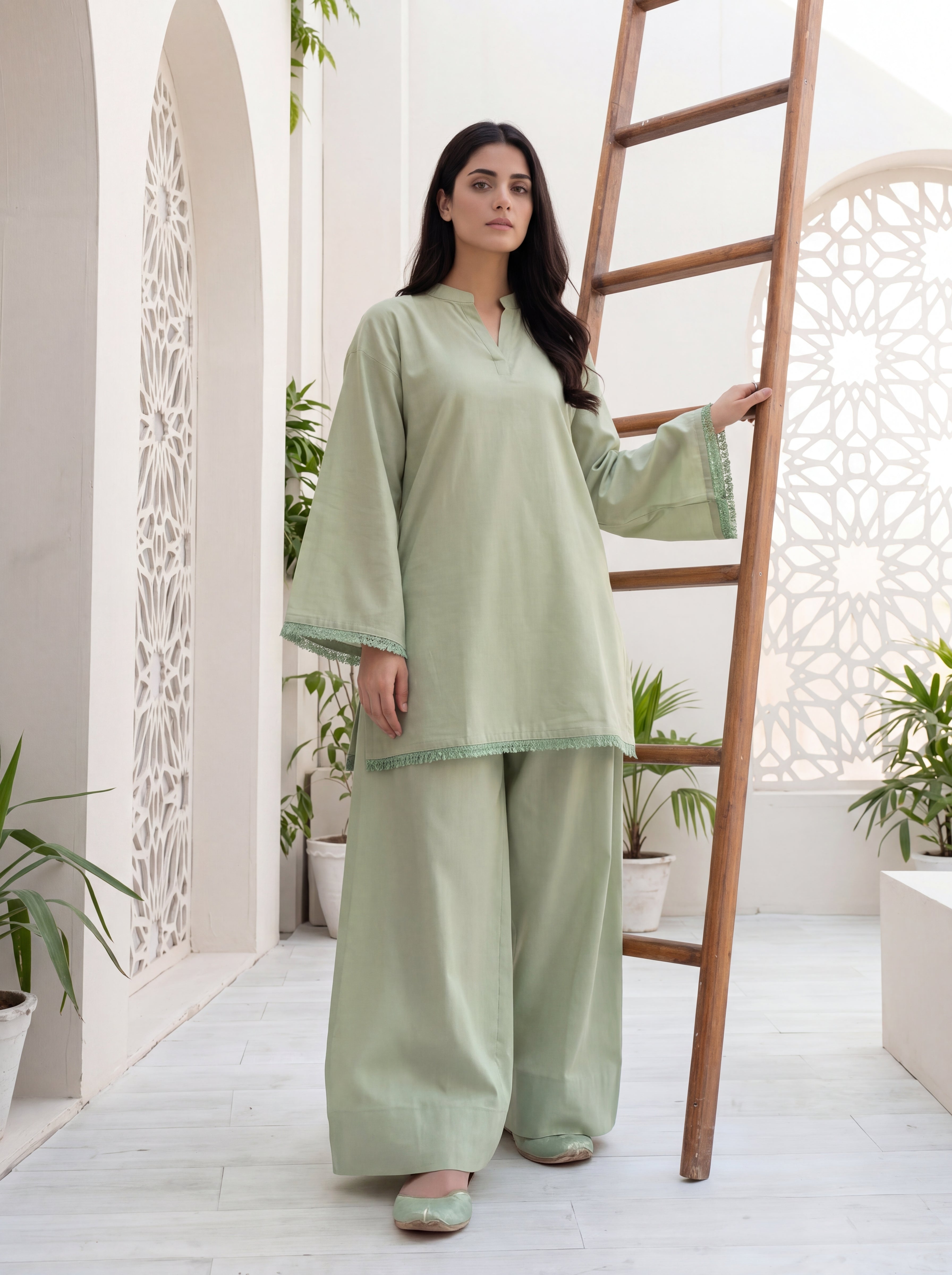 S26-127 2PC LAWN DRESS