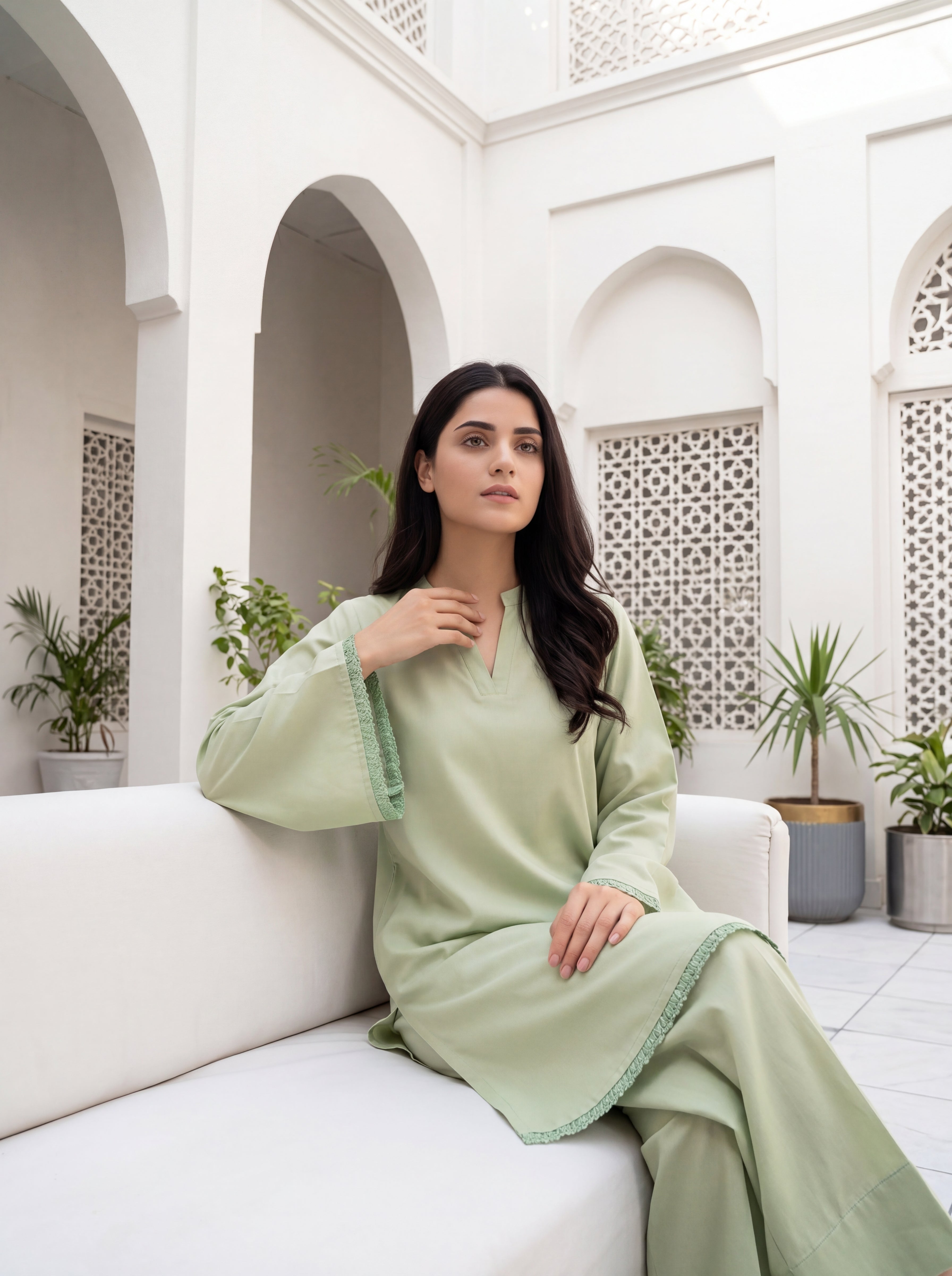 S26-127 2PC LAWN DRESS