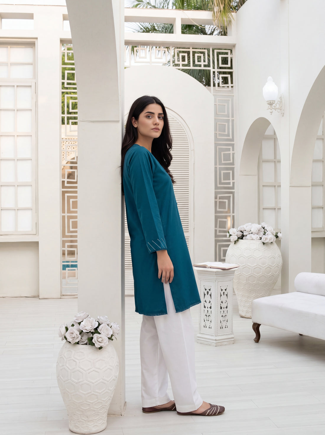 S26-128 2PC LAWN DRESS